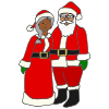 Santa and Mrs Claus