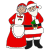 Santa and Mrs Claus Picture
