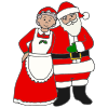 Santa and Mrs Claus