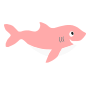 Shark  Stencil