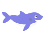 Shark  Stencil