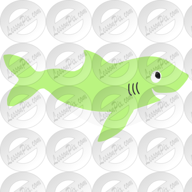 Shark  Stencil