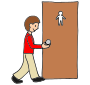 Walk to the Bathroom