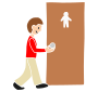 Walk to the Bathroom