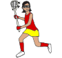 Lacrosse Player