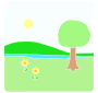 Outside