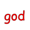god
