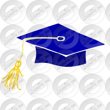Graduation Cap Stencil