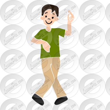 Dance  Stencil