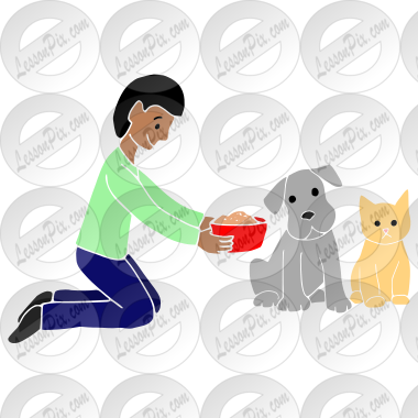 Feed Pets  Stencil