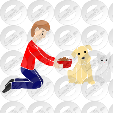 Feed Pets  Stencil