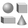 3-D Shapes  Picture
