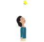 Above