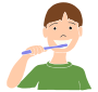 Brush Teeth Stencil