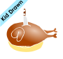 Carved Turkey