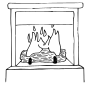 Fireplace  Outline