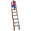 The+boy+is+on+top+of+the+ladder. Picture