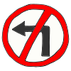 No+turn+on+red. Picture