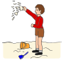 Throw Sand