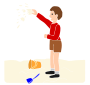 Throw Sand