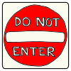 Do Not Enter Picture