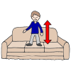 Jumping on Couch