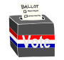 Ballot Box Stencil