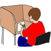 Carrel Desk