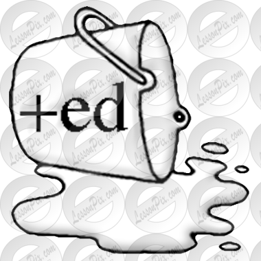 Verb -ed  Picture