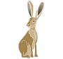 Jackrabbit Stencil