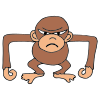 Grumpy Monkey Picture