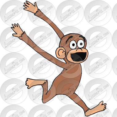 Excited Monkey Picture