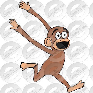 Excited Monkey  Picture