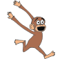 Excited Monkey  Picture