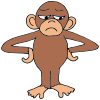 Irritated Monkey Picture