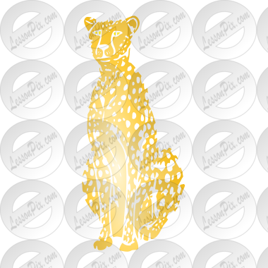 Cheetah Stencil