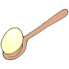 Egg on Spoon Picture