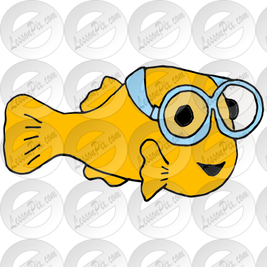 Fish Wearing Goggles Picture