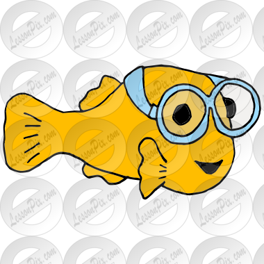 Fish Wearing Goggles