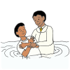 Baptism+used+to+be+in+a+river+where+people+would+go+deep+into+water. Picture