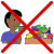 do not eat toys