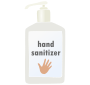 Hand Sanitizer Stencil