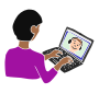 Video Conference  Stencil
