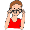 Put on Glasses