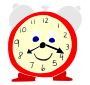 Alarm Clock Stencil