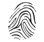 Finger print Stencil