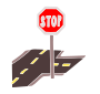 stop sign Stencil
