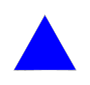 Blue Triangle Picture