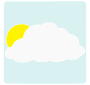 Partly Cloudy  Stencil