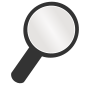 Magnifying Glass Stencil